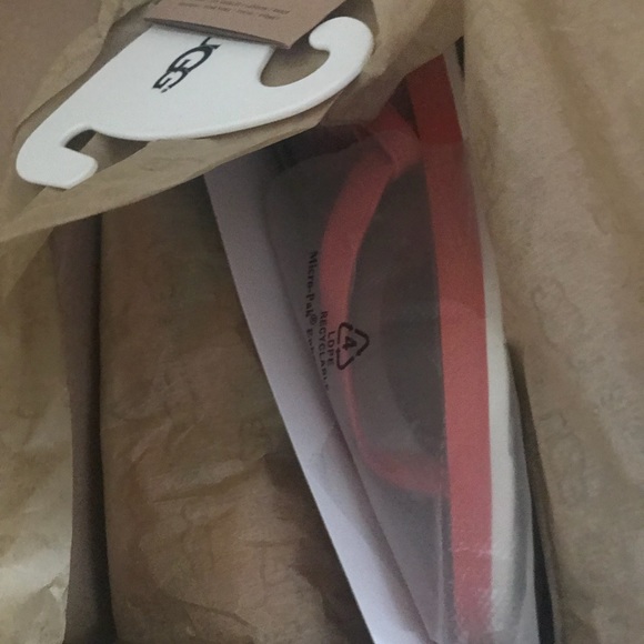 -UGG K Laalaa Genuine Lamb Fur Slingback Sandal - Picture 6 of 8